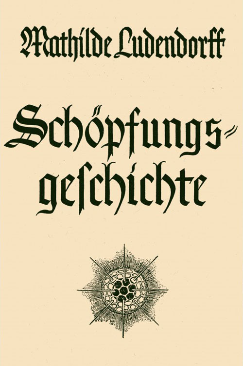 Cover "Schöpfungsgeschichte" Mathilde Ludendorff