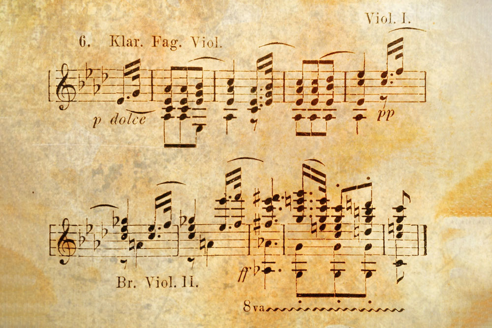 Notenblatt Beethoven