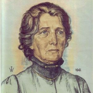 Portr&auml;t Mathilde Ludendorff Gem&auml;lde von 1941